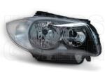 BMW 1 2007-2011 E87/E81 - Fényszóró 2H7 jobb, fek. h. 09.03- (motoros) TYC
