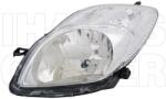 Toyota Yaris 2009-2011 - Fényszóró H4 bal króm házas V-tip. (motoros) TYC