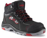 TOP Munkavédelmi Bakancs Brooklyn Mid fekete-piros S3 SRC TOP_BROOKLYN-MID 40-es (TOP_BROOKLYN-MID-40)