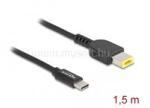 Delock Laptop töltőkábel USB Type-C apa - Lenovo 11, 0 x 4, 5 mm apa (DL87970) (DL87970)