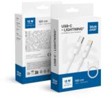 Blue Star kábel Type C - Lightning 2A 12W QC3.0 PA-X12 1 m fehér