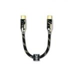 FiiO LT-TC5S USB-C - USB-C kábel 10 cm fekete-sárga (LT-TC5S)