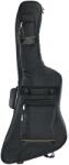 RockBag RB 20620 B/PLUS XP-stílusú elektromos gitártáska, vízálló RokTex, párnázott, fekete (RB 20620 B/PLUS)