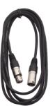 RockCable RCL 30303 D6 Mikrofonkábel, XLR férfi-nõi, 3m hosszúság, tartós kialakítás (RCL 30303 D6)