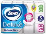 Zewa Toalettpapír 3 rétegű kistekercses 100% cellulóz 24 tekercs/csomag Delicate Care Deluxe Zewa hófehér (33547830) - web24