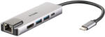 D-Link 5-in-1 3 portos USB Hub + HDMI + Ethernet (DUB-M520)