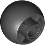 LEGO® 55889c11 - LEGO fekete 18 mm x 14 mm méretű sima műanyag felni (55889c11)