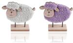  IRIS dekor fa bari álló fehér/lila 2 szortiment 13x14cm (65694) - officedepot