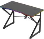 Huzaro Birou de gaming Huzaro - Hero 1.7 RGB, negru (HZ-HERO 1.7 RGB BLACK)