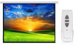 Maclean MC-561 elektromos vetítővászon 135″ 16: 9, 300×168 cm, távirányító