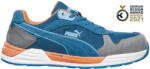 PUMA Munkavédelmi Cipő PUMA Frontside Low kék-szürke-narancs ESD HRO S1P SRC PUM-644640 40-es (PUM-644640-40)