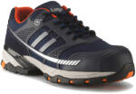 TOP Munkavédelmi Cipő Ice Blue kék-narancs hasított bőr S1P SRC TOP_ICE_BLUE 47-es (TOP_ICE_BLUE-47)