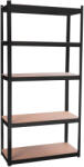 KYNAST Fém tároló polc 180x90x40 cm 5 polc MR4600BLACK (K15923) - inlea