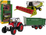 Inlea4Fun Mezőgazdasági jármű késlzet traktor és kombájn Inlea4Fun FARM SET (RA-ZAU.955-241)