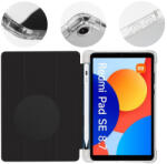 OBAL:ME MistyTab Xiaomi Redmi Pad SE 8.7 oldalra nyíló, kitámasztható tok, fekete (57983124630) - phoner