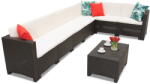 BICA Polirattan sarok asztallal Colorado Corner Max 7 barna Bica (BC9025-290192BR)