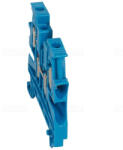 Legrand 037109 Viking3 sorkapocs 1 emeletes, 4mm2 kék, 2-2 be-/kimenet, csavarral (037109)
