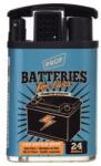Padonio Világoskék színű újratölthető öngyújtó jet lánggal - Batteries felirattal (PAD-11785-4)
