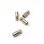  Gyöngy alkatrész- végzáró kupak 4mm rosegold 4db/csomag