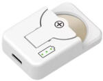  Fehér gombelem töltő (Button-battery-charger-White)
