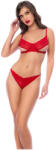 Mapalé - nyitott melltartó szett (piros) (190602677981) - bujaalmok