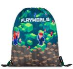 KARTON P+P PlayWorld tornazsák - barna/zöld - OXY BAG (IMO-KPP-8-50725)