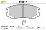 VALEO Fékbetét készlet VALEO 601517 for DAIHATSU, MITSUBISHI, TOYOTA, PROTON, … (601517)