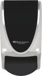 SC Johnson Professional SCJP Proline Quick-View nyomógombos adagoló patronos rendszerű kézhigiénés és bőrápoló termékekhez, manuális, 1L, ABS műanyag, fekete/átlátszó/króm (SCJP-TPB1LDS)