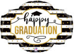  Ballagási óriás lufi 32" 81cm, diploma, Happy Graduation (LUFI534281)