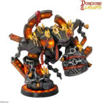 Archon Studio Dungeons & Lasers Miniatures: RUNIC GOLEMS (DNL0100)