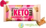 Pulsin Baton Proteic Keto cu Ciocolata si Zmeura 50g