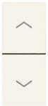 Vimar 30062. B Бутон за щори Linea, 1P NO + 1P NO 10 A 250 V~ 1М, White, (VM30062.B)