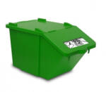 TTS Split szelektív tároló - Zöld (tts-S080043)