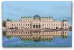  Gyémántszemes kirakó - Belvedere kastély Méret: 40x60cm, Keretezés: Kartonlemezen, Gyémántok: Négyzet alakú