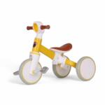 PITT Tricicleta 2 in 1 ride on, manere si pedale non alunecare, maxim 25 kg, galben