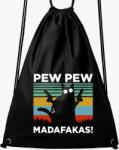 Los Polos Macska Pew Pew vicces tornazsák
