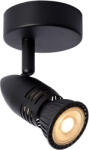 Lucide 13955/01/30 CARO mennyezeti vagy fali spotlámpa D90mm | 1xGU10 - fekete