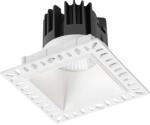 Ideal Lux 319681 LED süllyeszthető lámpa GAME TRIMLESS SQUARE | 11W integrált LED forrás | 1100lm | 3000K