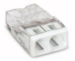 WAGO Vezetékösszekötő átlátszó 2-pólus 0.5-2.5mm2 24A 450V WAGO - 2273-202