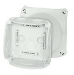Hensel Kötődoboz falonkívüli 130mmx 130mmx 77mm szürke műanyag IP66 8 DK 0600 GZ Hensel - 62000153