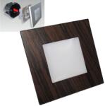 EMITHOR 48306 STEP LIGHT LED fali lámpa 1W, 60lm, 4000K, sötét fa