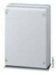 ABB Kötődoboz falonkívüli műanyag 275mm x 370mm 140mm szürke teli fedél-fedél IP65 System Pro E ABB - M128140020