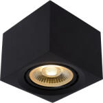 Lucide 09922/12/30 mennyezeti spotlámpa Fedler 1x12W | LED GU10 | 820lm | 2200K/3000K - az izzó a csomag tartalma, fekete, szabályozható, CCT