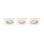 Philips 50193/31/PN süllyesztett spotlámpa Enneper 3x5, 5W|GU10 - hármas csomagolás