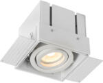 Lucide 09925/01/31 süllyeszthető spotlámpa Trimless 1x50W | GU10 - fehér, állítható, szabályozható