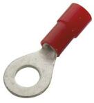 Haupa Szemes saru DIN 46237 0, 5-1, 5mm2 4M/csavar gyűrűs-alakú PVC piros réz ónozott PSZ4 Haupa - 260256