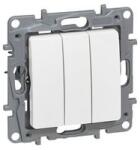 Legrand Niloé 101/3 3x1P kapcsoló betét adapterrel 1M fehér süllyesztett csavaros IP20 LEGRAND - 764503