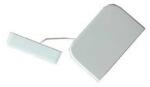 Legrand Parapetcsatorna végzáró 105x65-csatornához szimmetrikus 105mm x 65mm kezeletlen DLP LEGRAND - 010704