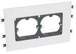 Legrand Csatorna-szerelvénykeret normál 130mm-fedélhez 2-egység kezeletlen műanyag DLP LEGRAND - 010924