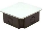 BUDVILL Kötődoboz komplett 150mm x 150mm x fekete műanyag IP44 kábel/cső Müdk BUDVILL - T 301 52